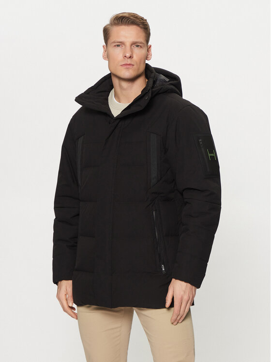 BOSS BOSS Geacă din puf J_Havoc 50515105 Negru Regular Fit