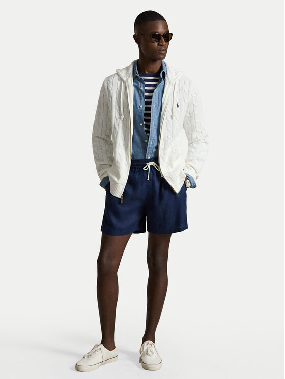 Polo Ralph Lauren Polo Ralph Lauren Megztinis 710B18057004 Balta Regular Fit
