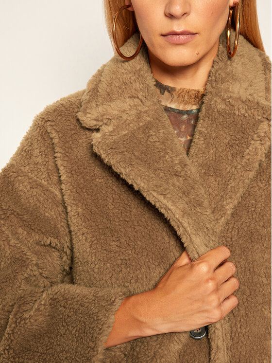 Weekend Max Mara Weekend Max Mara Вълнено палто Palato 50161103 Кафяв Regular Fit
