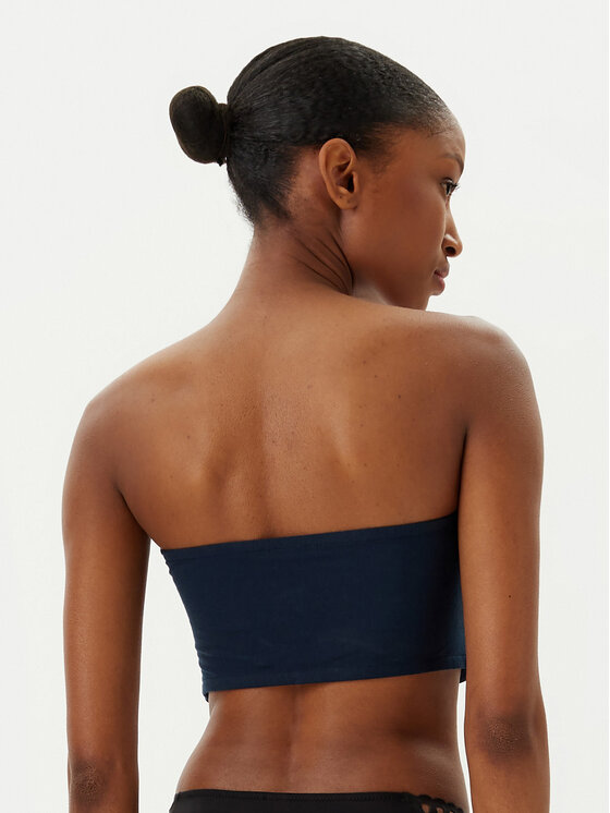 Tommy Hilfiger Tommy Hilfiger Besiūlė liemenėlė UW0UW05608 Tamsiai mėlyna