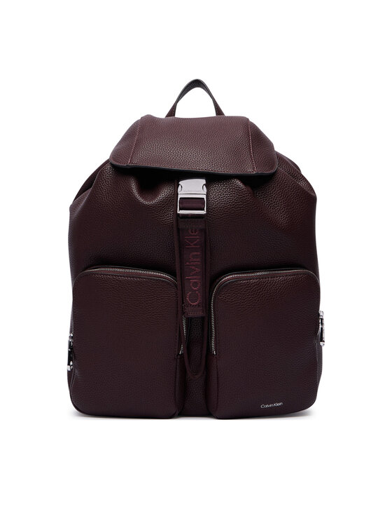 Calvin Klein Calvin Klein Kuprinės Weebbing Strap Flap Backpack LV04F3645G Vyšninė