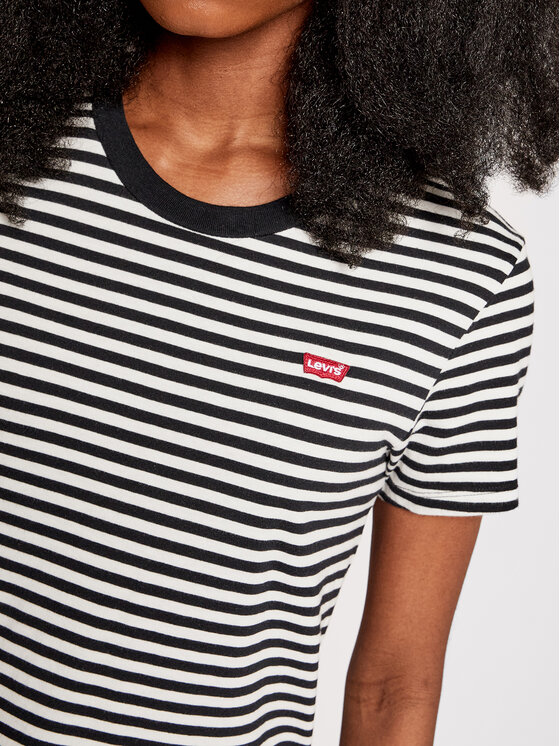 Levi's® Levi's® T-Shirt The Perfect 39185-0087 Černá Regular Fit