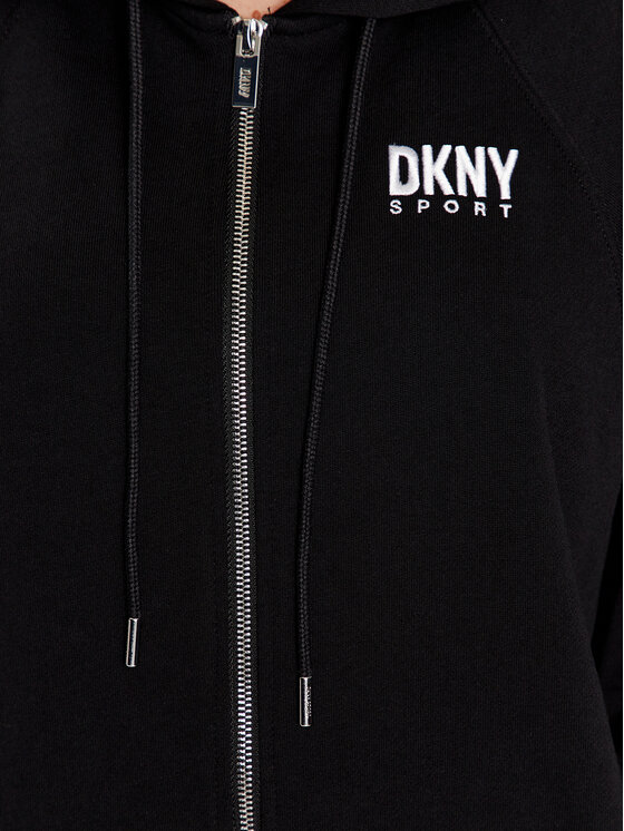 DKNY Sport DKNY Sport Bluza DP2J9268 Czarny Classic Fit