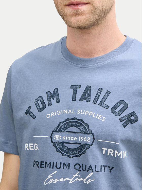 Tom Tailor Tom Tailor Футболка 1037735 Голубий Regular Fit