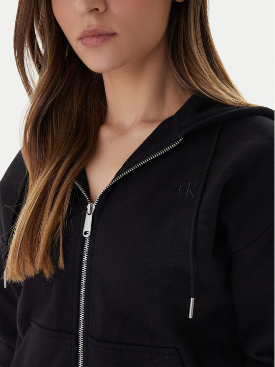 Calvin Klein Jeans Calvin Klein Jeans Pulóver Archive Logo LV047B237G Fekete Regular Fit