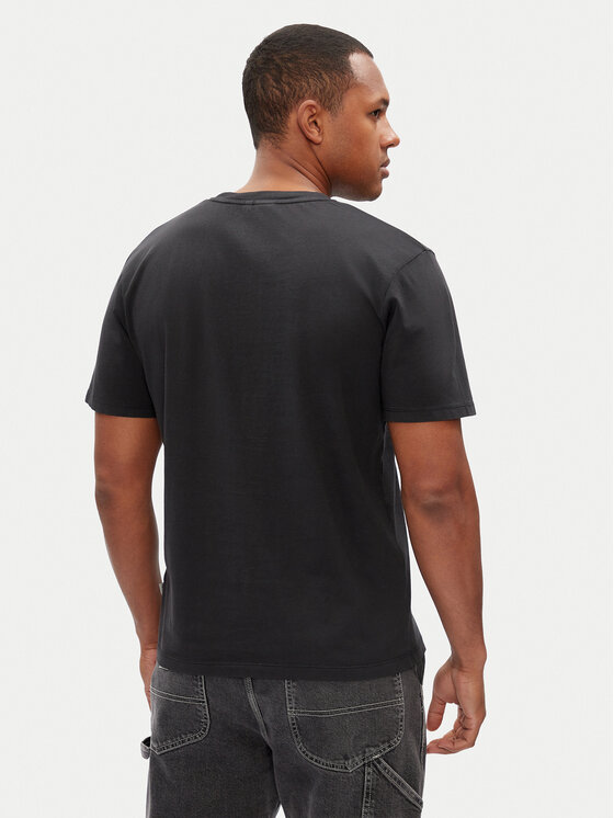 Pepe Jeans Pepe Jeans Marškinėliai Jacko PM508664 Juoda Regular Fit