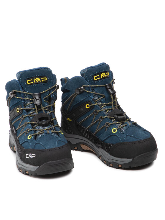 3Q12944 scuro Trekking Scarpe Mid Kids Shoe trekking CMP Rigel Wp da Blu