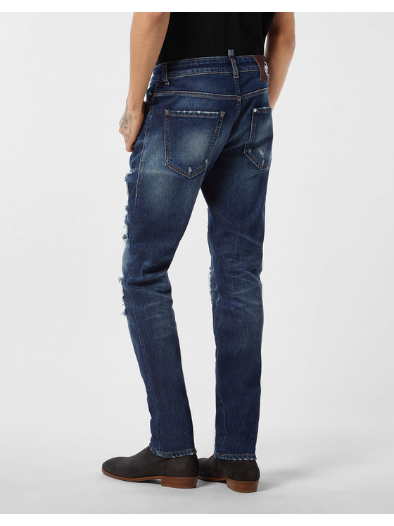PHILIPP PLEIN PHILIPP PLEIN Jeansy 26873 Niebieski Skinny Fit