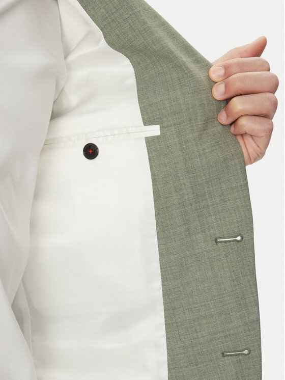 HUGO HUGO Garnitur Arti/Hesten232X 50540341 Zielony Extra Slim Fit