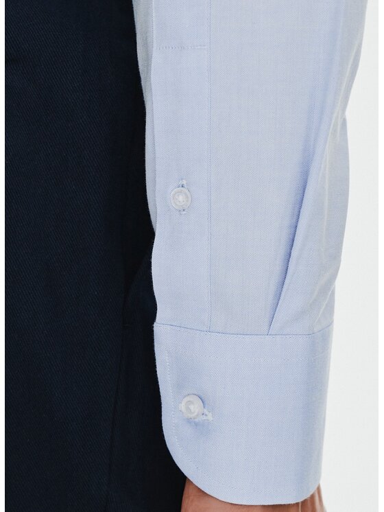 Pako Lorente Pako Lorente Koszula P000B-1X-008 Niebieski Slim Fit