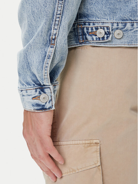 Tommy Jeans Tommy Jeans Traper jakna Ryan DM0DM21242 Plava Regular Fit