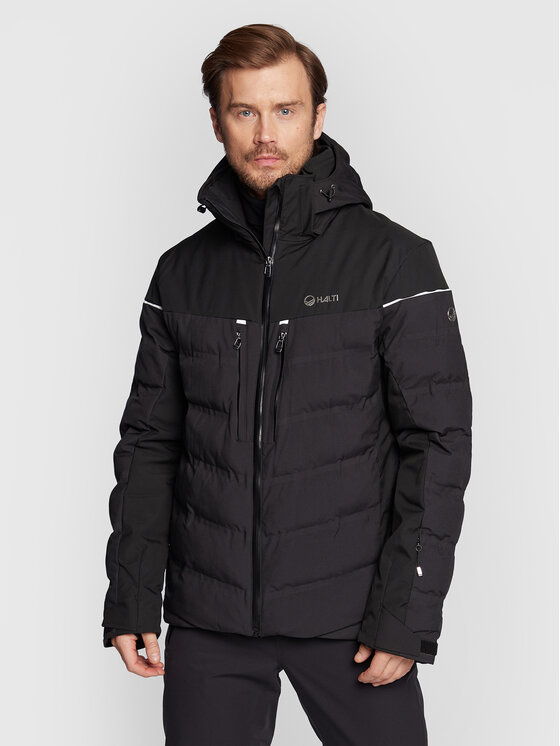 Halti Halti Slidinėjimo striukė Wiseman 059-2541 Juoda Regular Fit