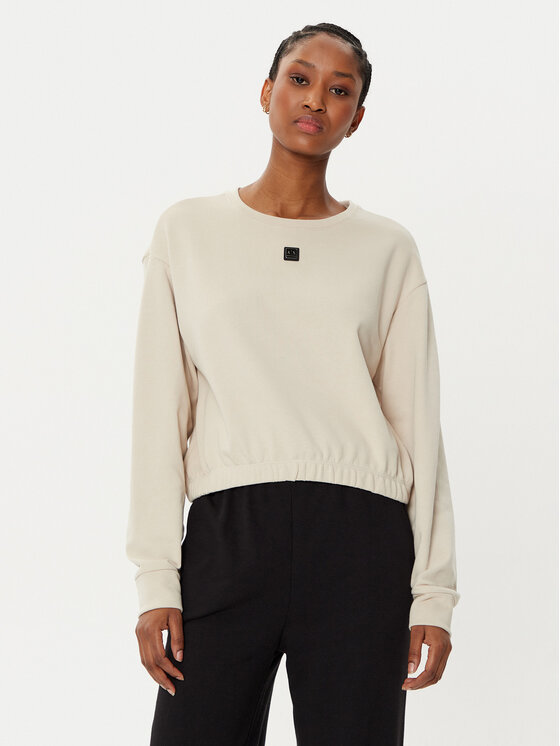 Armani Exchange Mikina XW000086 AF10172 U1095 Béžová Regular Fit