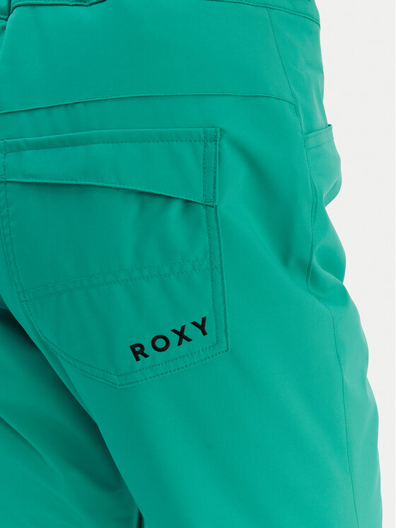 Roxy Roxy Snieglenčių kelnės Backyard ERJTP03299 Žalia Tailored Fit