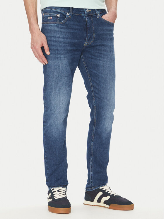 Tommy Jeans Tommy Jeans Jeansy DM0DM21032 Modrá Tapered Fit