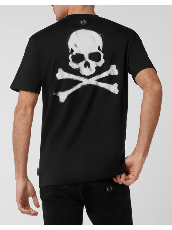 PHILIPP PLEIN PHILIPP PLEIN Tričko 247 Čierna Regular Fit