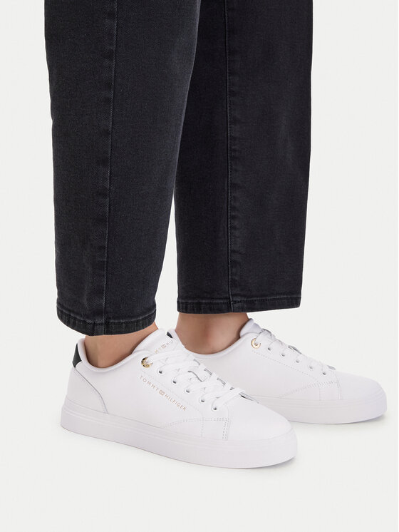 Tommy Hilfiger Sneakers Th Chic Sneaker FW0FW09105 Alb