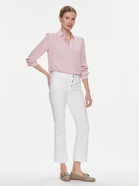 Liu Jo Liu Jo Traperice UA4072 TS047 Bijela Bootcut Fit