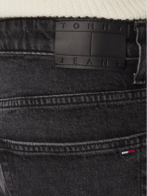 Tommy Jeans Tommy Jeans Jeansy DM0DM23679 Černá Straight Fit