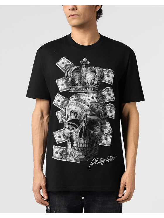 PHILIPP PLEIN PHILIPP PLEIN T-shirt 31088 Nero Regular Fit
