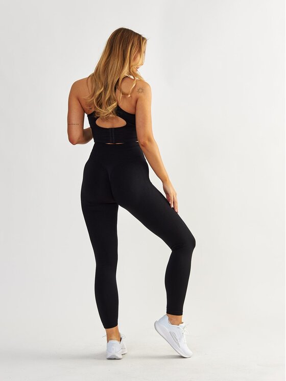 BeShaped BeShaped Legginsy Modelujące Body Boost Czarny Shaping Fit