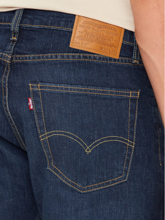 Levi's® Levi's® Jeansy 512™ 28833-1201 Tmavomodrá Slim Fit