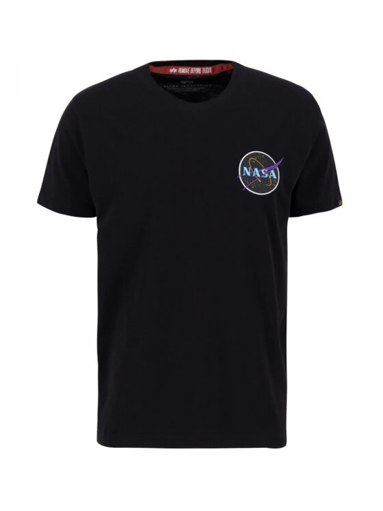 Alpha Industries Alpha Industries Tričko AI.176507 Čierna Regular Fit
