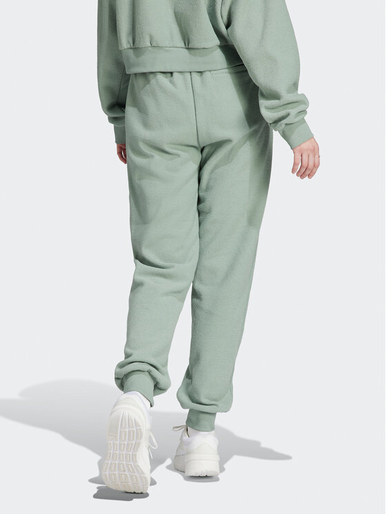 adidas adidas Dressipüksid IR8372 Roheline Regular Fit