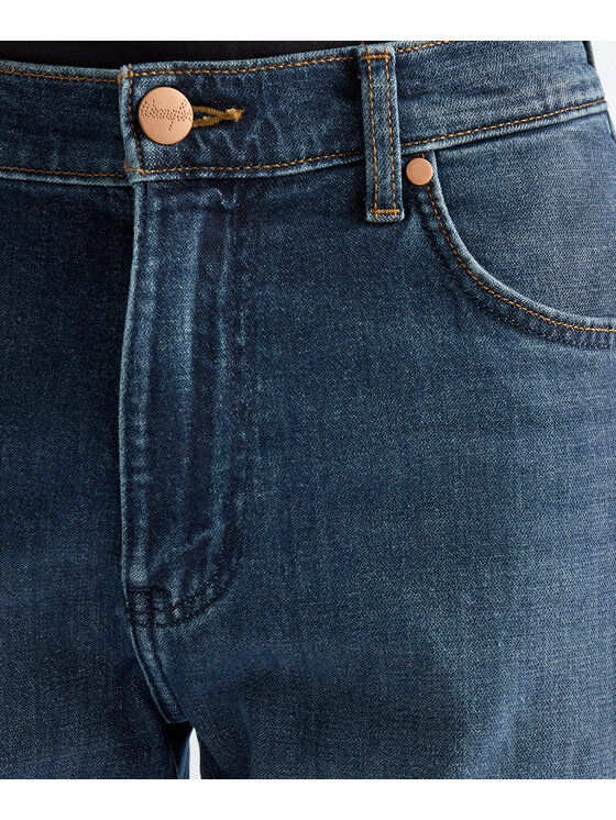 Wrangler Wrangler Jeansy 112388216 Niebieski Straight Fit