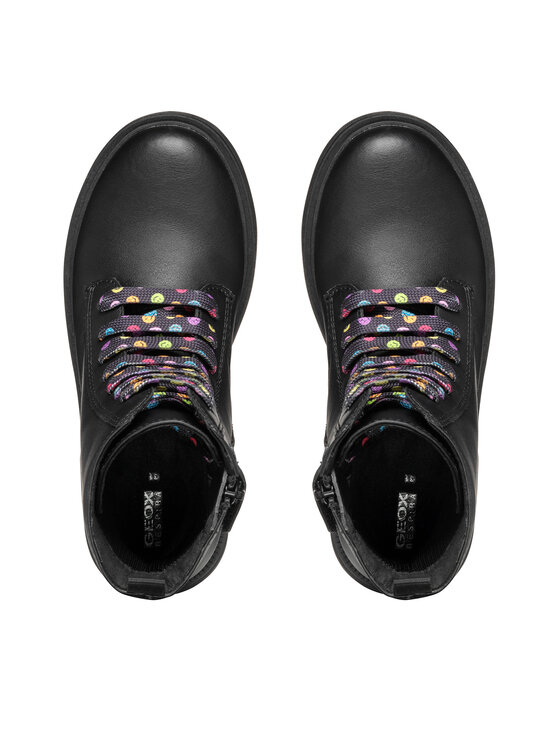 Geox Geox Μπότες Jr Eclair J049QD 0003W C9240 D Μαύρο