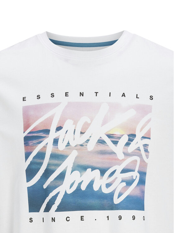 Jack&Jones Jack&Jones T-krekls Colton 12268438 Balts Standard Fit