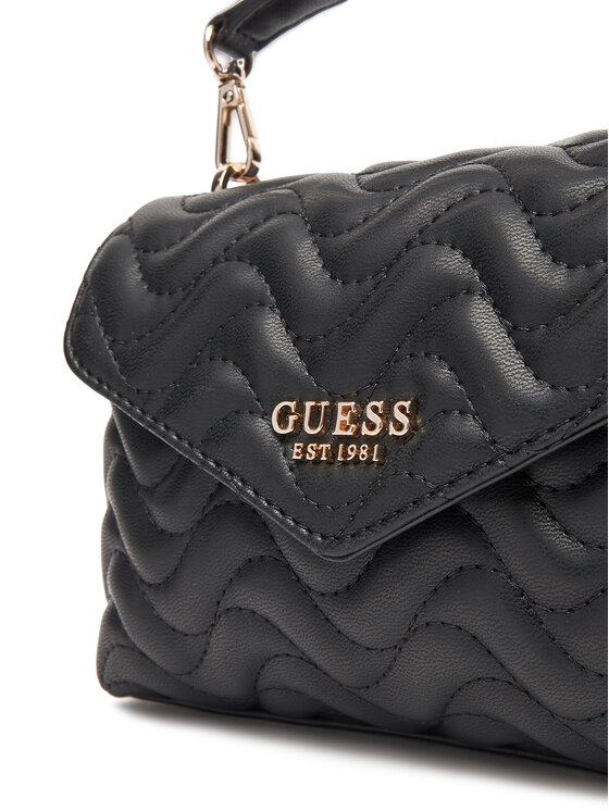 Guess Guess Kabelka Melisandra Mini HWQG96 53780 Čierna