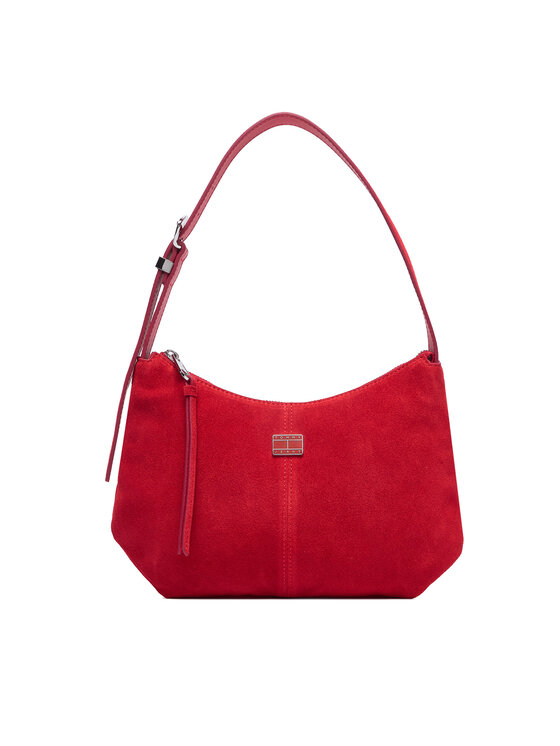 Tommy Jeans Tommy Jeans Torbica Tjw Slouchy Suede Shoulder Bag AW0AW18859 Crvena