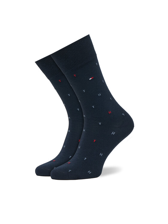 Tommy Hilfiger Tommy Hilfiger Lange Socken 701235375 Dunkelblau