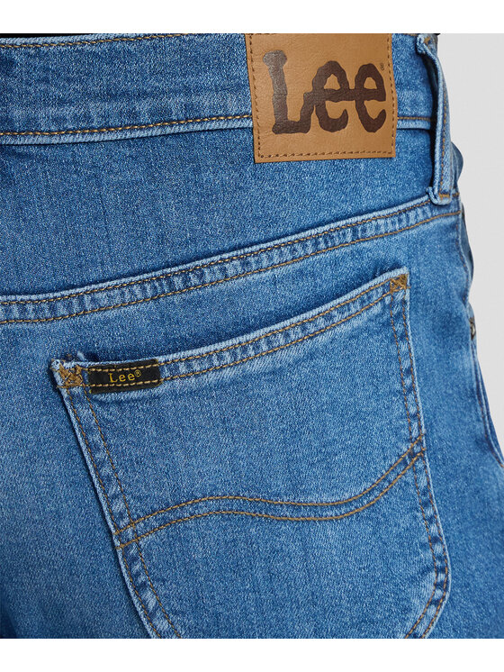 Lee Lee Jeansy 112386468 Niebieski Slim Fit