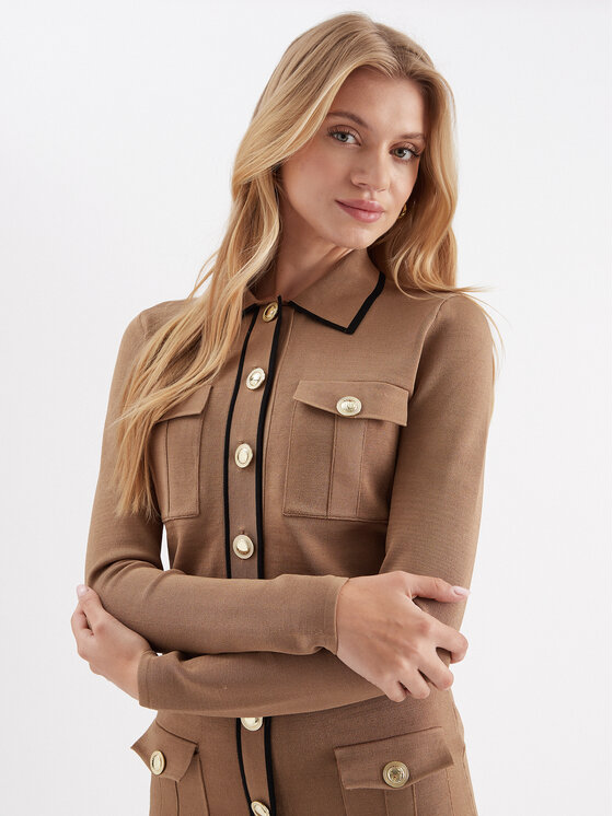 Marciano Guess Marciano Guess Кардиган 3YGR00 5036Z Бежевий Regular Fit