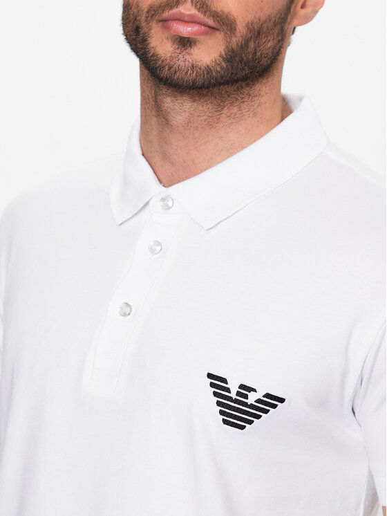 Emporio Armani Underwear Emporio Armani Underwear Polo 211804 3R482 00010 Bijela Regular Fit
