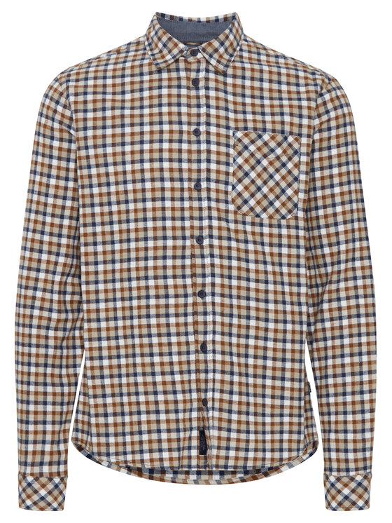 Blend Blend Krekls 20715810 Tumši zils Regular Fit