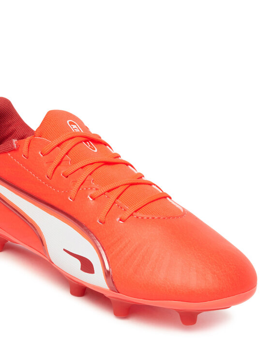 Puma Puma Ghete pentru fotbal King Match Fg/Ag Jr 108320 01 Portocaliu