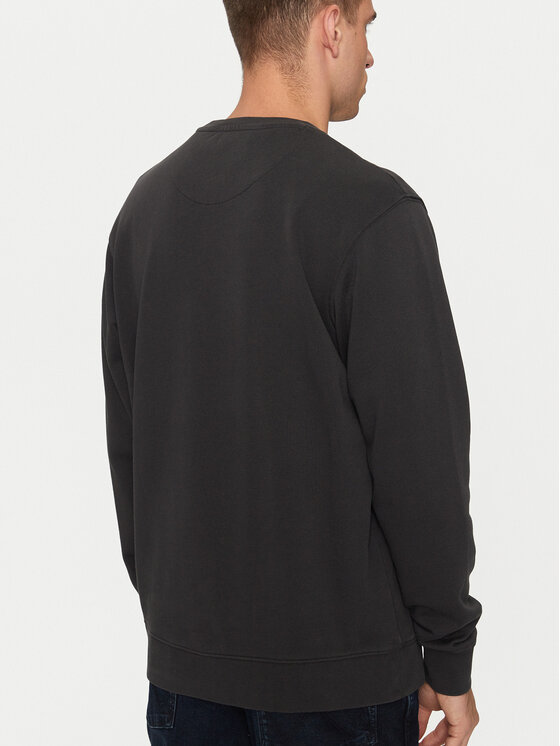 Wrangler Wrangler Majica dugih rukava 112357385 Crna Regular Fit
