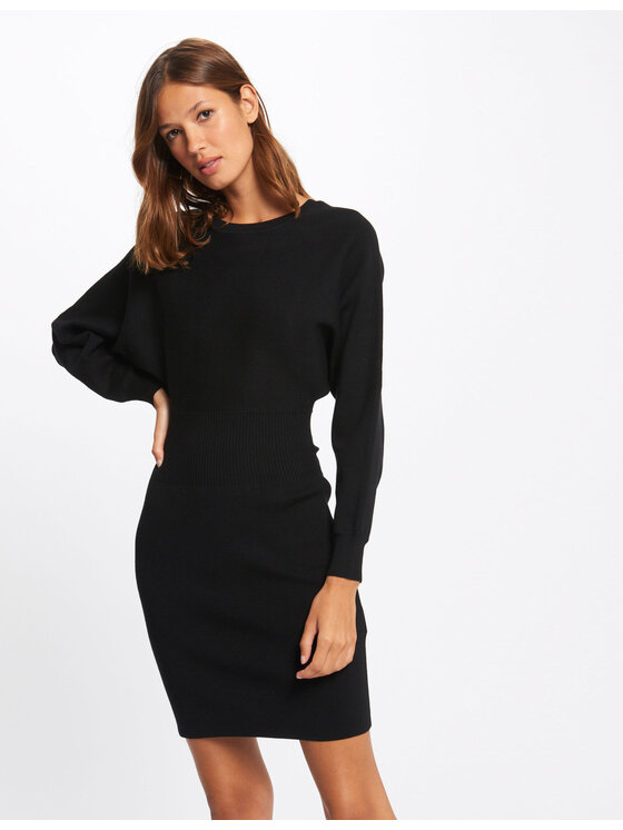 Morgan Morgan Vestito di maglia 212-RMLUMI Nero Slim Fit