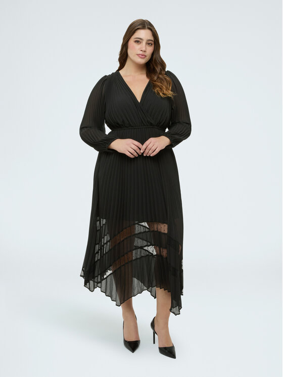 Fiorella Rubino Fiorella Rubino Sukienka codzienna 7072T001752N033 Czarny A-Line Fit