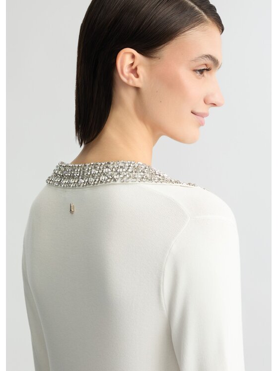 Liu Jo Liu Jo Blusa CA5109MS99EM9087 Bianco Regular Fit