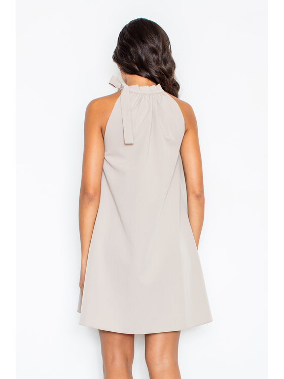 FIGL FIGL Šaty M277 Sivá Regular Fit