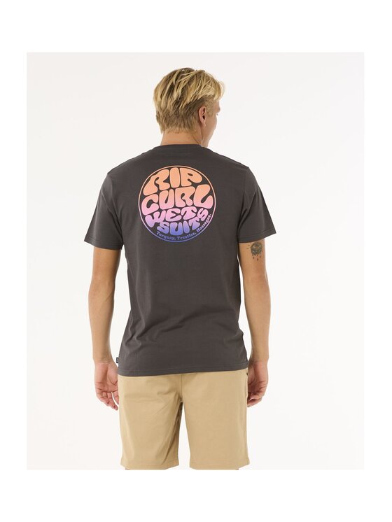 Rip Curl Rip Curl T-Shirt Wettie Passage Icon Tee Czarny Standard Fit