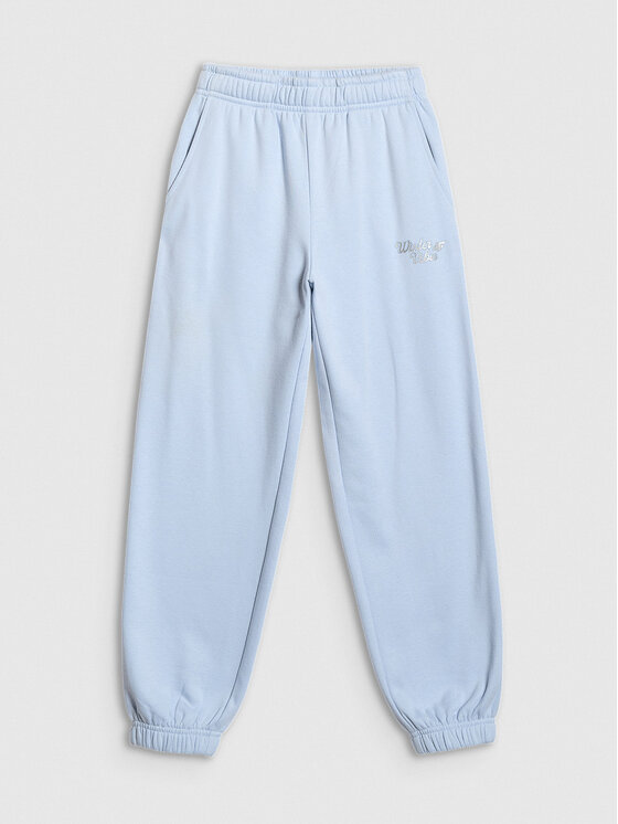 4F 4F Spodnie dresowe APRES SKI Niebieski Loose Fit