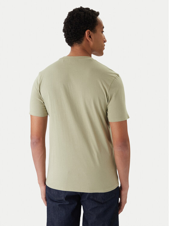 HUGO HUGO T-Shirt Dulivio 50467556 Zielony Regular Fit