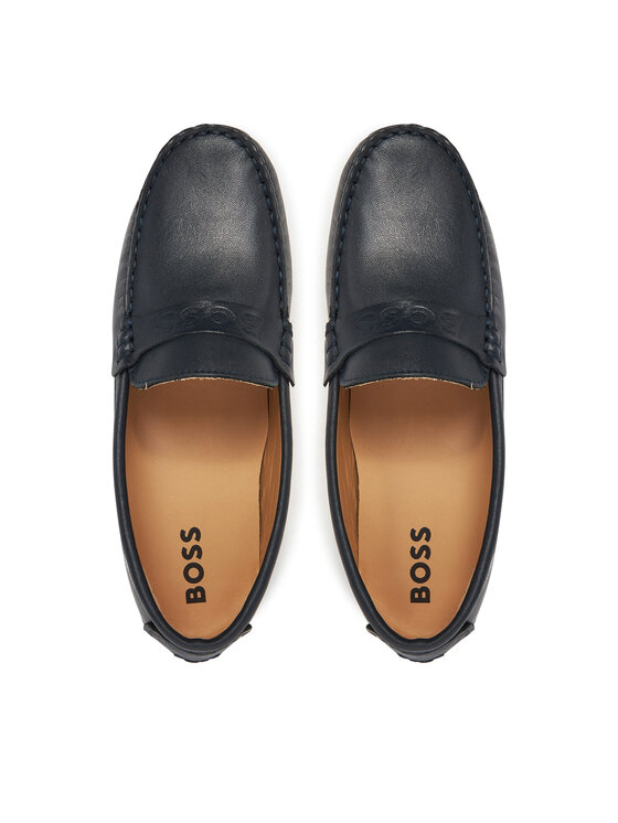 BOSS BOSS Mokasinke J51651 S Tamnoplava