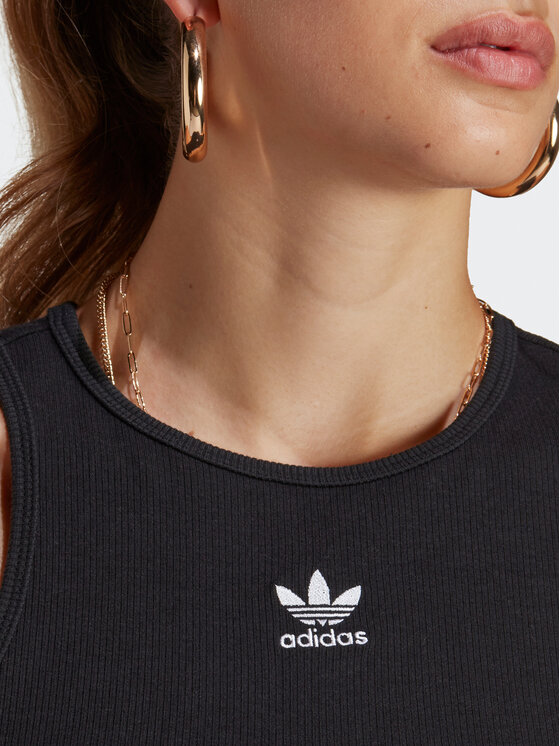 adidas adidas топ adicolor Essentials IB9110 Черен Slim Fit