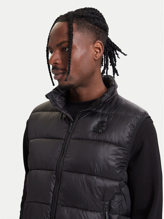 KARL LAGERFELD KARL LAGERFELD Kamizelka 505021 564590 Czarny Regular Fit
